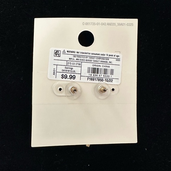 A new day sparkling earrings - Picture 2 of 2